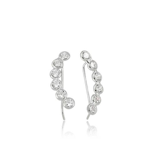 Silver Waterway Earrings