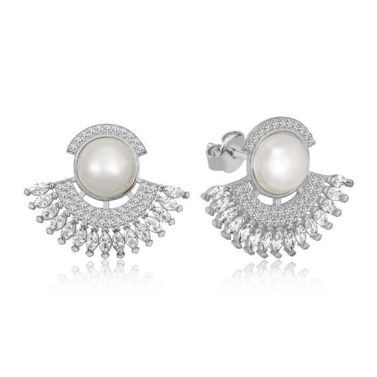 Silver Pearl Women’s Earrings