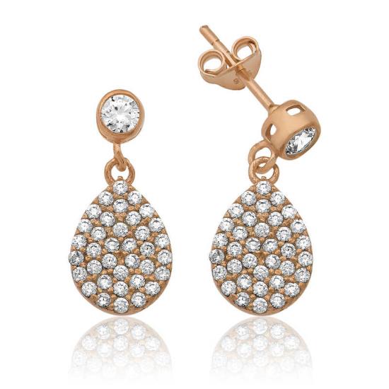 Silver Drop Earrings