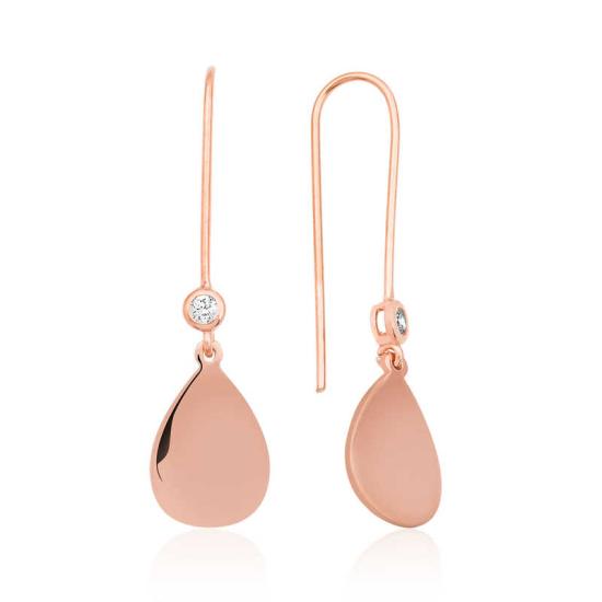 Silver Dangle Drop Earrings