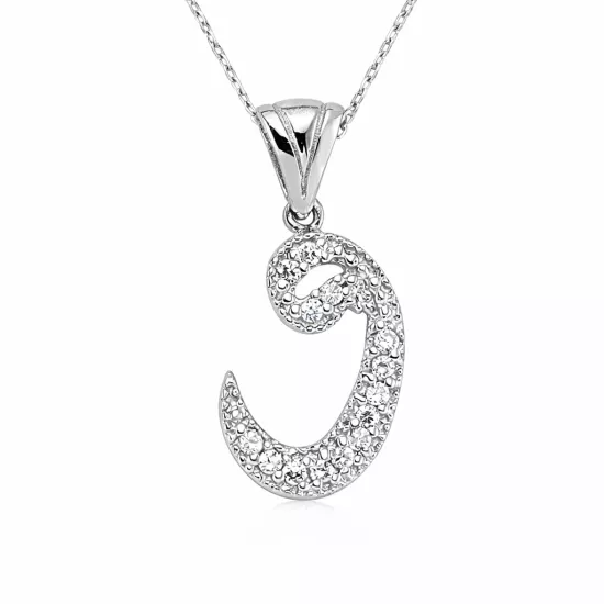 Silver Women’s Vav Necklace
