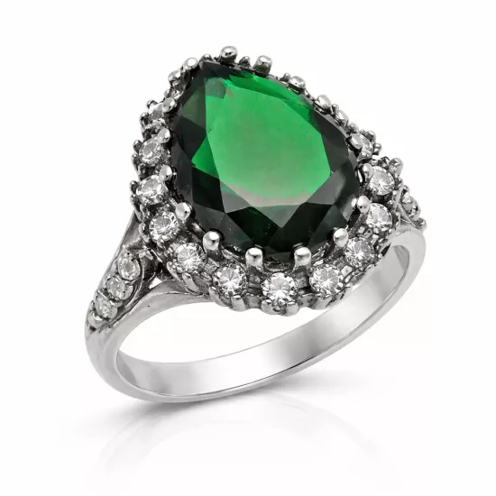 Silver Hurrem Sultan Women’s Ring
