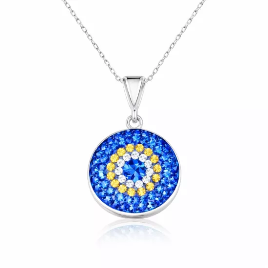 Gümüş Nazar Bayan Kolye