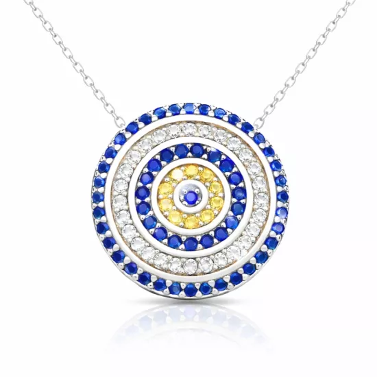 ​Gümüş Nazar Kadın Kolye