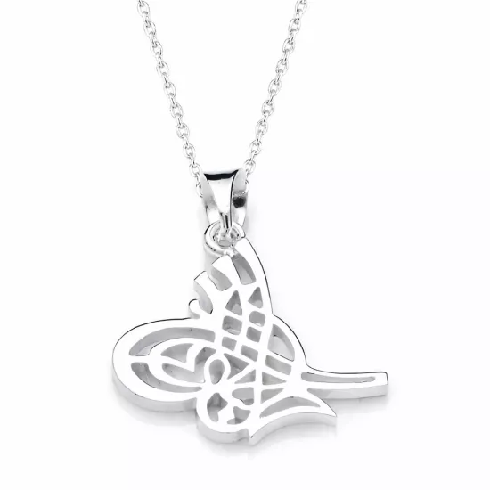 Silver Tughra Women’s Necklace