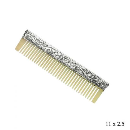 Silver Bone Comb