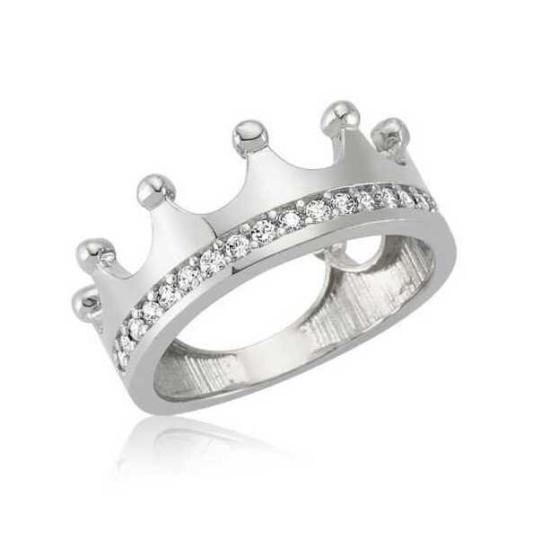 Silver Queen Crown Women’s Ring