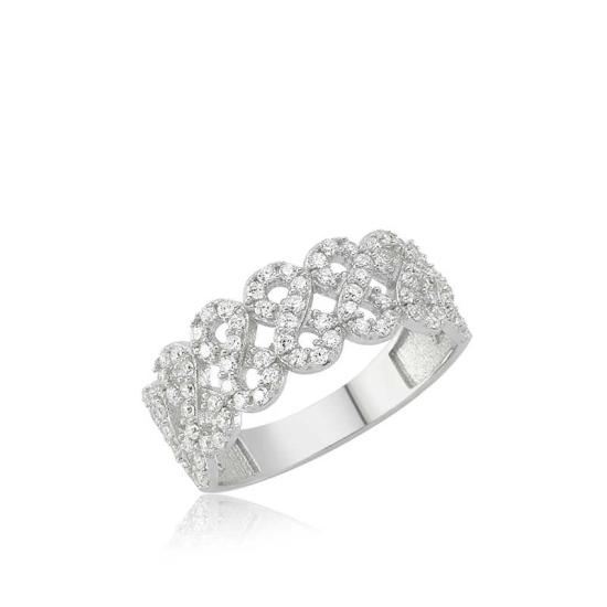 Silver Eternity Women’s Ring