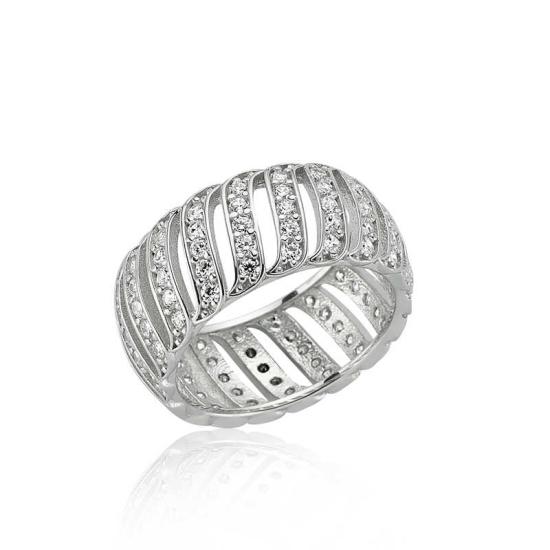 Silver Eternity Ring for Women