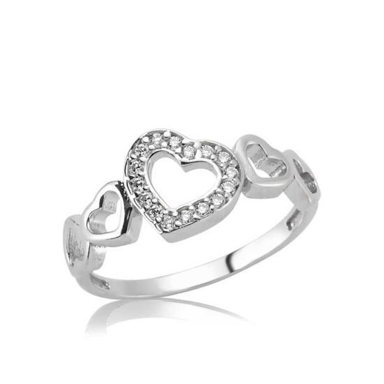 Silver Heart Women’s Ring