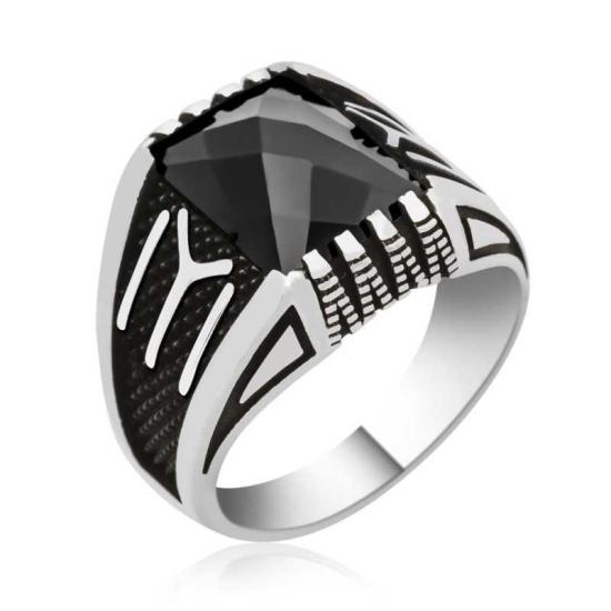 Silver Kayi Tribe Crest Men’s Ring