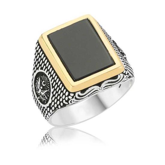 Silver State Emblem Men’s Ring