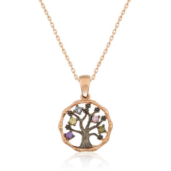 Silver Small Tree of Life Women’s Necklace