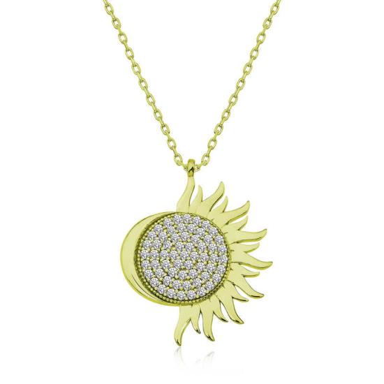 Silver Gold Mihrimah Sultan Women’s Necklace