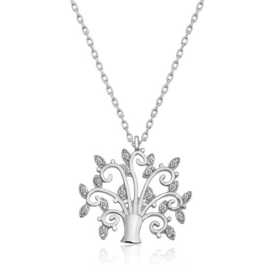 Silver Tree of Life Women’s Necklace