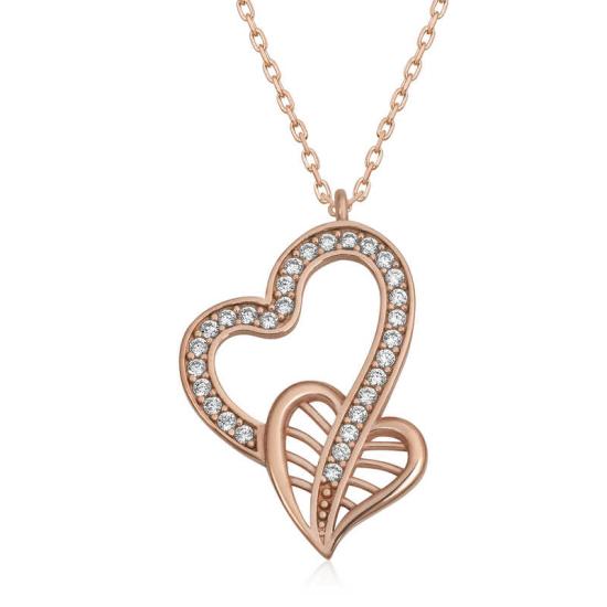 Silver Rose United Hearts Women’s Necklace