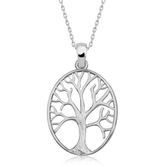 Silver Tree of Life Women’s Necklace