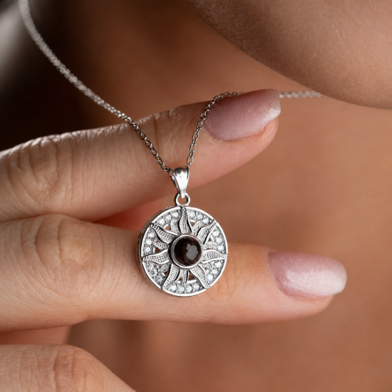 925 Silver 100 Languages I Love You Necklace
