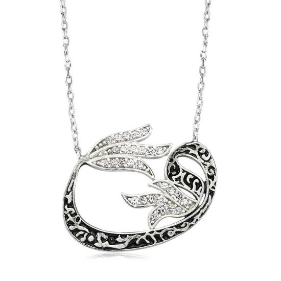 Silver Tulip Vav Women’s Necklace