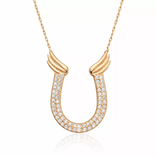 Silver Horseshoe Women’s Necklace