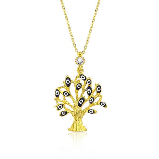 Silver Wish Tree Women’s Necklace