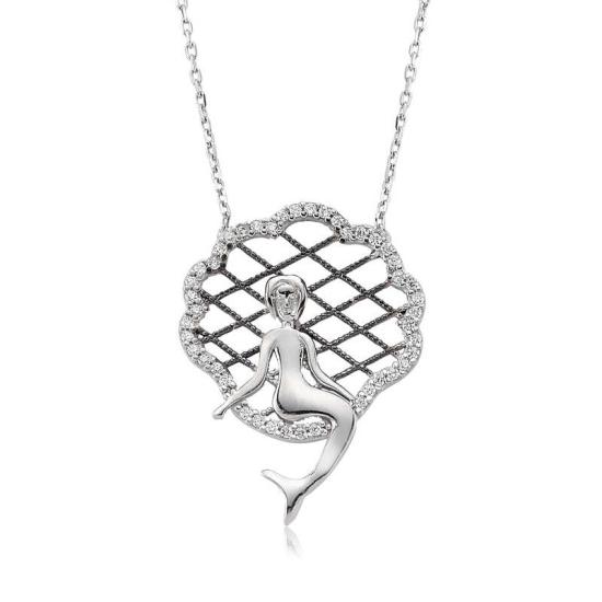 Silver Mermaid Women’s Necklace
