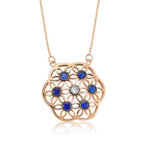 Silver Flower of Life Women’s Necklace