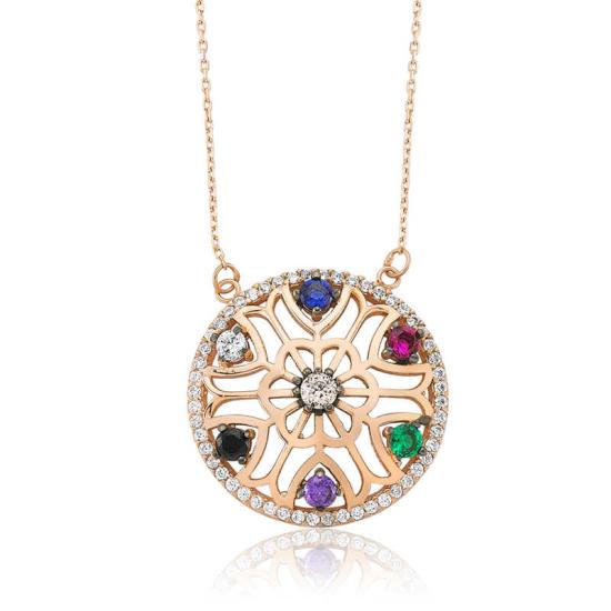 Silver Flower of Life Women’s Necklace