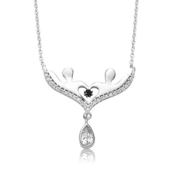 Silver Lovers Women’s Necklace