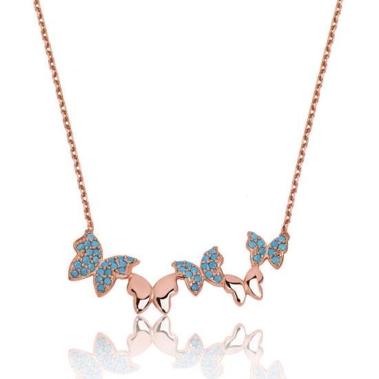 Silver Butterfly Women’s Necklace