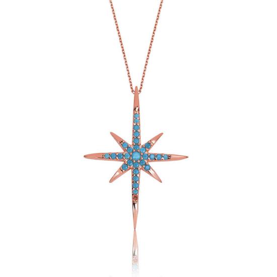 Silver North Star Women’s Necklace