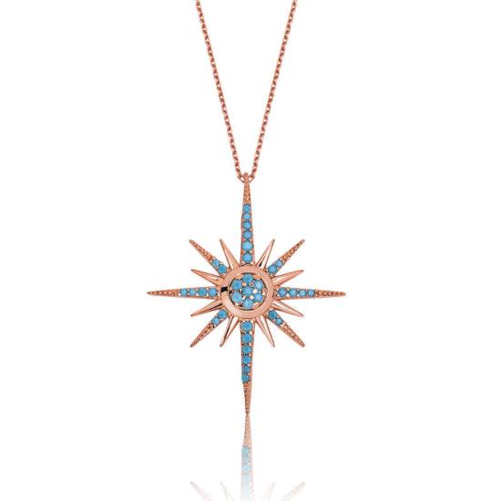 Silver North Star Women’s Necklace