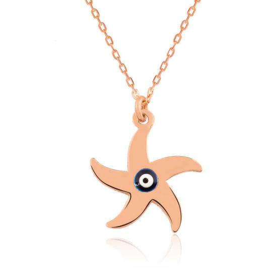 Silver Starfish Women’s Necklace