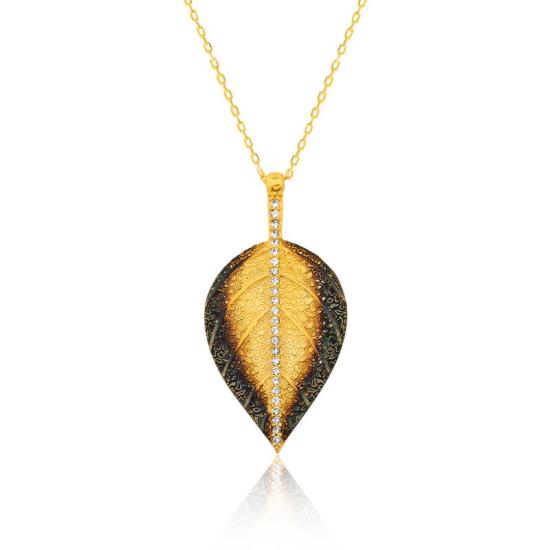 Silver Leaf Women’s Necklace