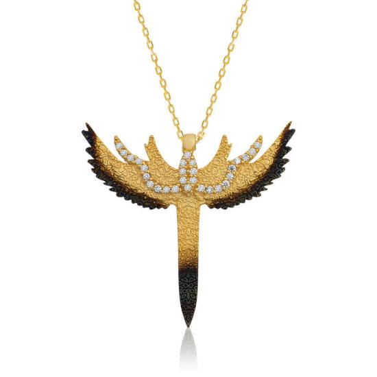 Silver Sword Necklace for Women