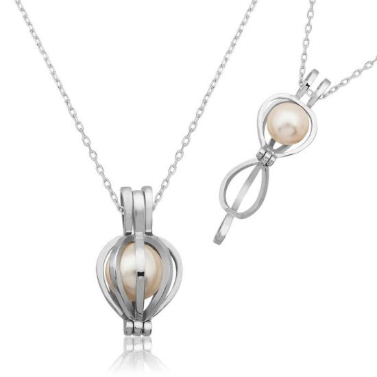 Silver Pearl Women’s Necklace