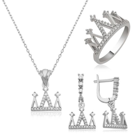 Silver Queen Crown Women’s Set
