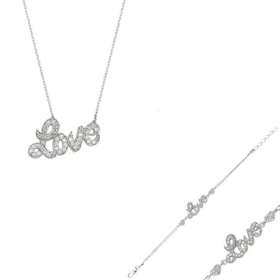 Silver Love Set