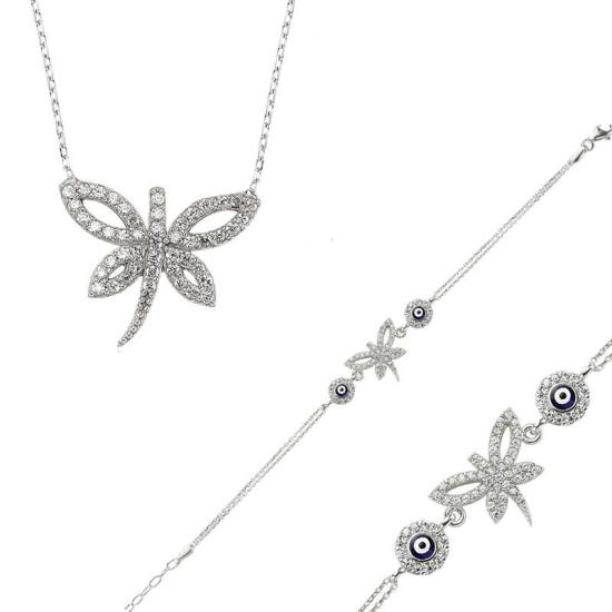 Silver Dragonfly Women’s Set