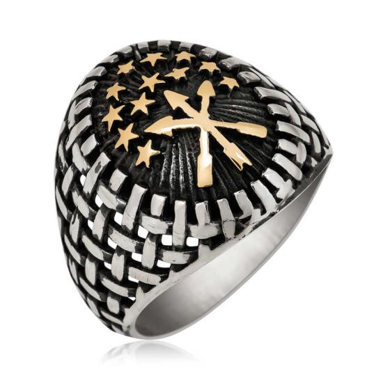 Silver Circassian Men’s Ring