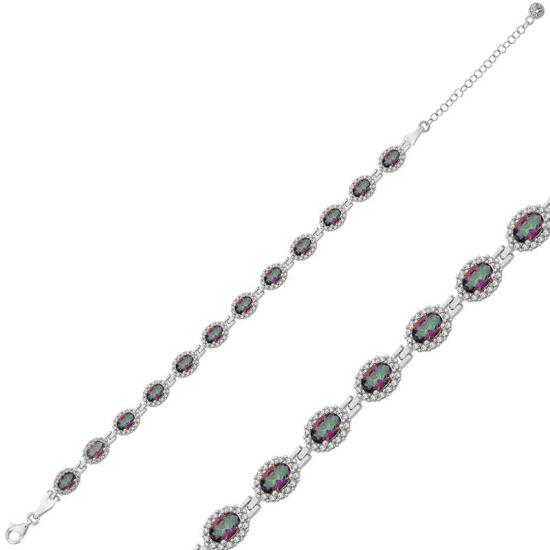 Silver Oval Waterway Women’s Bracelet