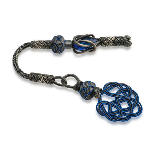 Silver Trabzon Knitting Kazaz Prayer Beads Tassel