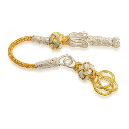 Silver Trabzon Knitting Kazaz Prayer Beads Tassel