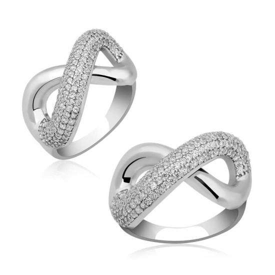 Silver Eternity Women’s Ring