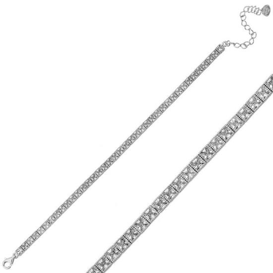 Silver Square Waterway Women’s Bracelet