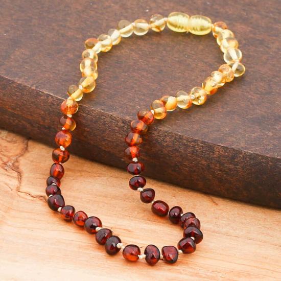Baby Drop Amber Teething Necklace