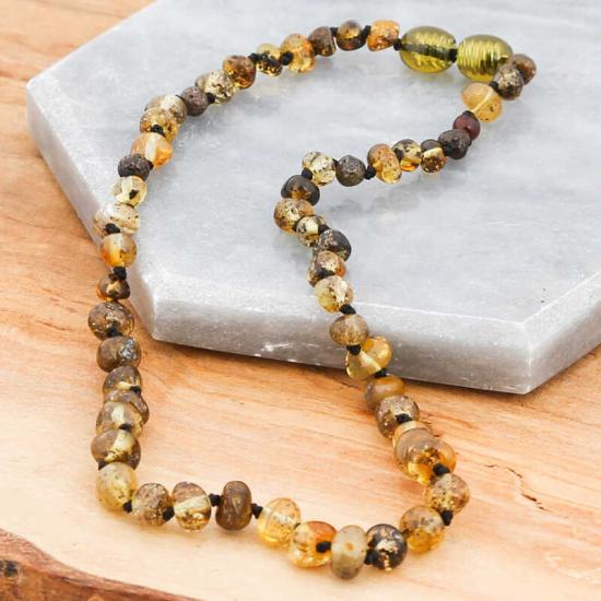 Baby Drop Amber Teething Necklace