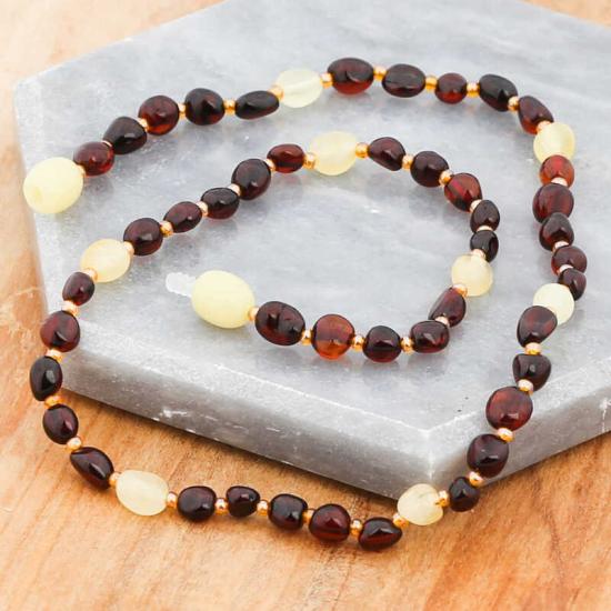 Baby Drop Amber Teething Necklace