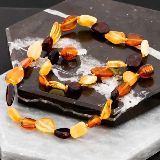 Baby Drop Amber Teething Necklace