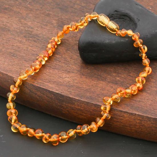 Baby Drop Amber Teething Necklace